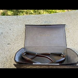 Jimmy cho sunglasses with Gucci case